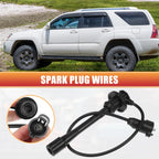Set of 4 Spark Plug Wires for Toyota Tacoma (No. 9091922387)