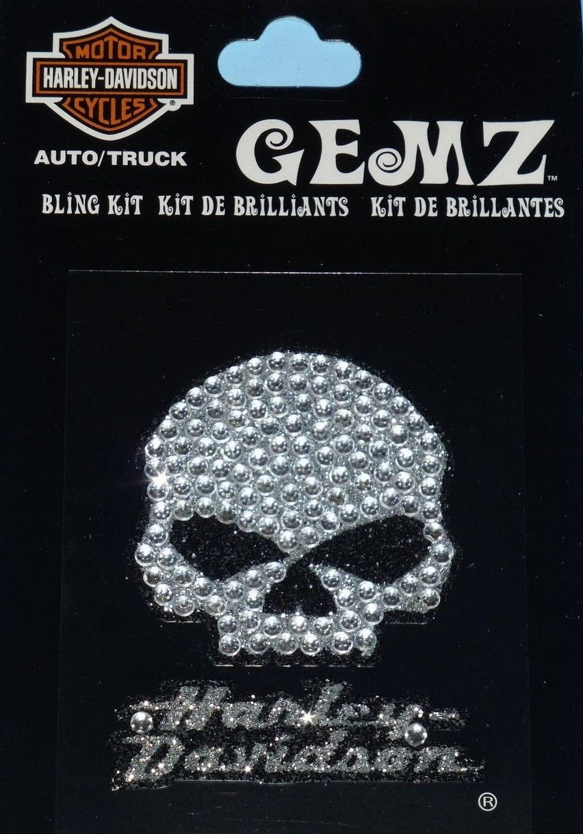 Willie G Skull Decal Sticker for Harley Davidson Motorcycle (All Years)