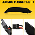 LED Side Marker Lights for Mazda Miata MX-5 (2016–2022) Smoked Lens