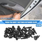 15 Pcs Push Pin Rivet Fastener Clips for Subaru Ascent (2019–2021)