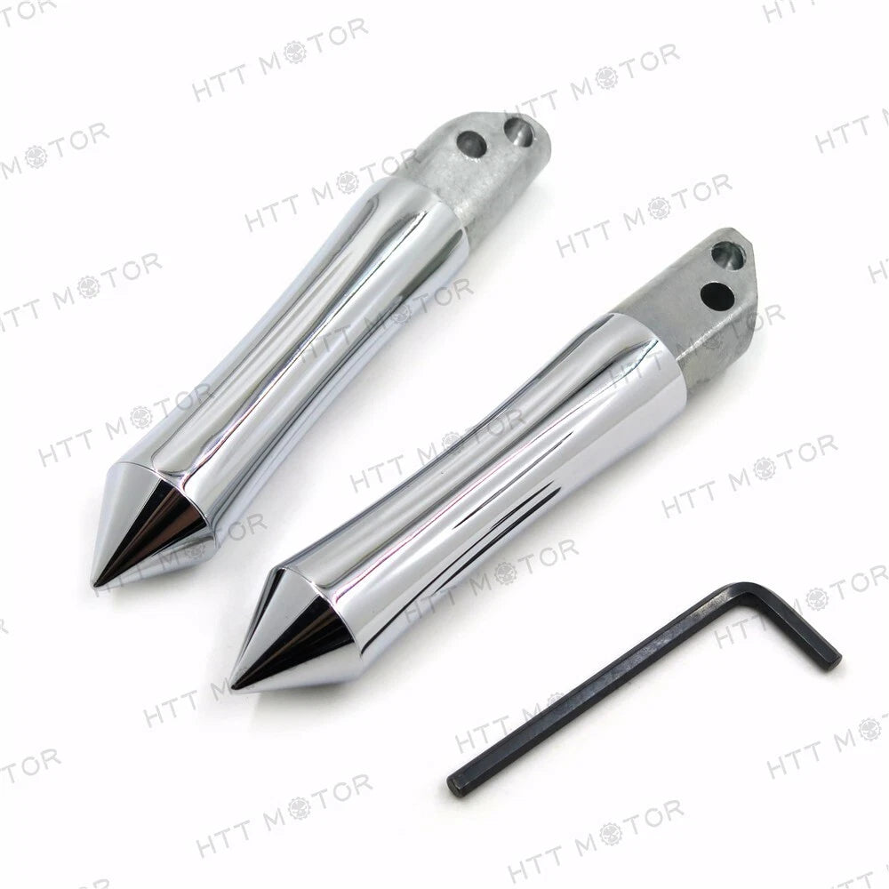 Chrome Footpegs for Honda CBR 600RR F2 F3 F4 (1987–2000) / CBR 400 (1991–1997)