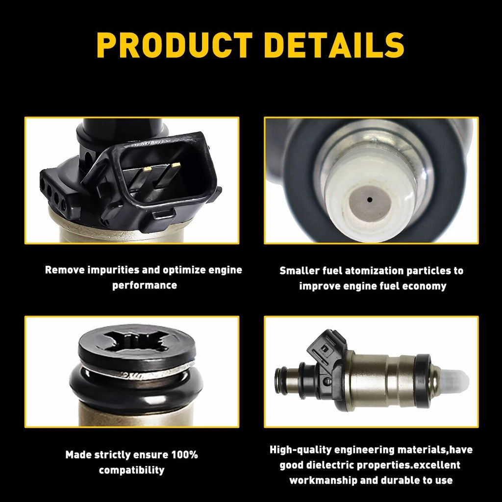 Fuel Injectors for Honda Civic, Integra, CR-V, Accord (1996–2005)