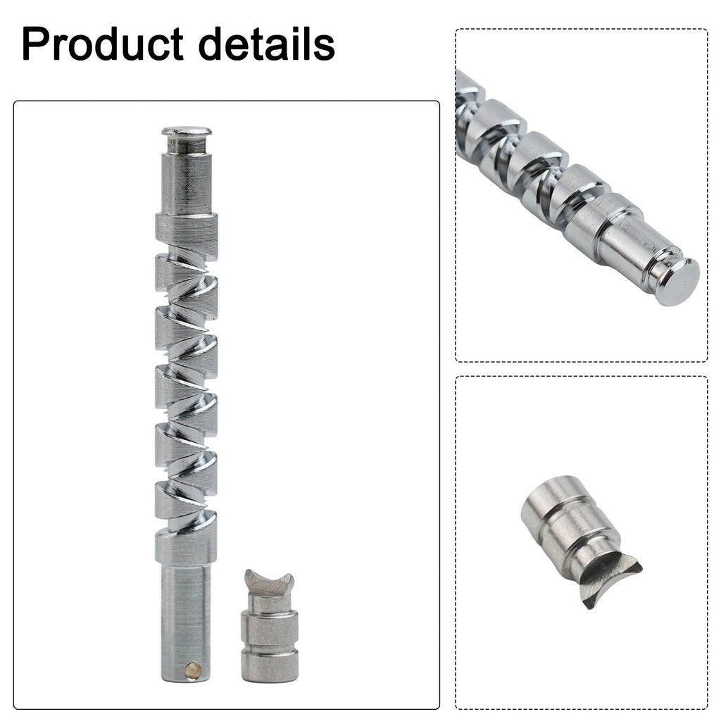 Set of 2 Halfmoon & Twisted Shafts for ABU