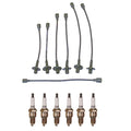 Denso 7mm Wire Set & 6 U-Groove Spark Plugs for Dodge Plymouth L6