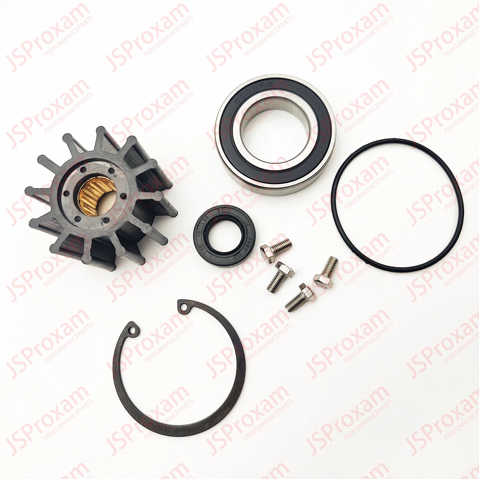 Water Pump Impeller Kit for Volvo Penta 3.0 4.3 5.0 5.7 8.1L (1999–2005) 21214599