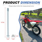Rear Axle Bolt With Nut For Honda XR 80R 100R / CRF 80F 100F (1985-2013)