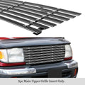 Chrome Wide Rivet Billet Grille Insert for Toyota Tacoma (1998–2000)
