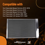 Radiator for Chevrolet C/K Series Suburban (1973–1991), GMC G1500 G2500