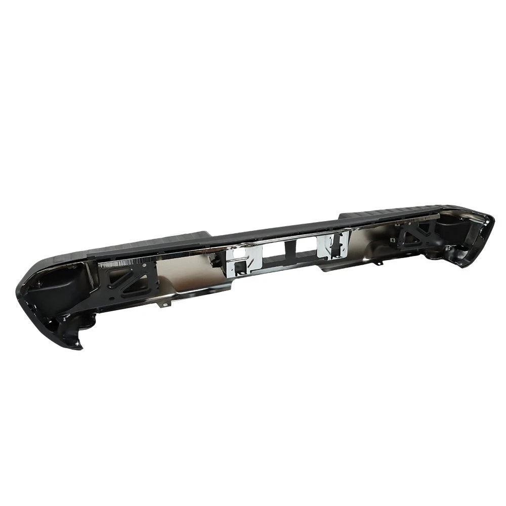 Chrome Rear Step Bumper Assembly for Chevy Silverado GMC Sierra 1500 (2014–2018)