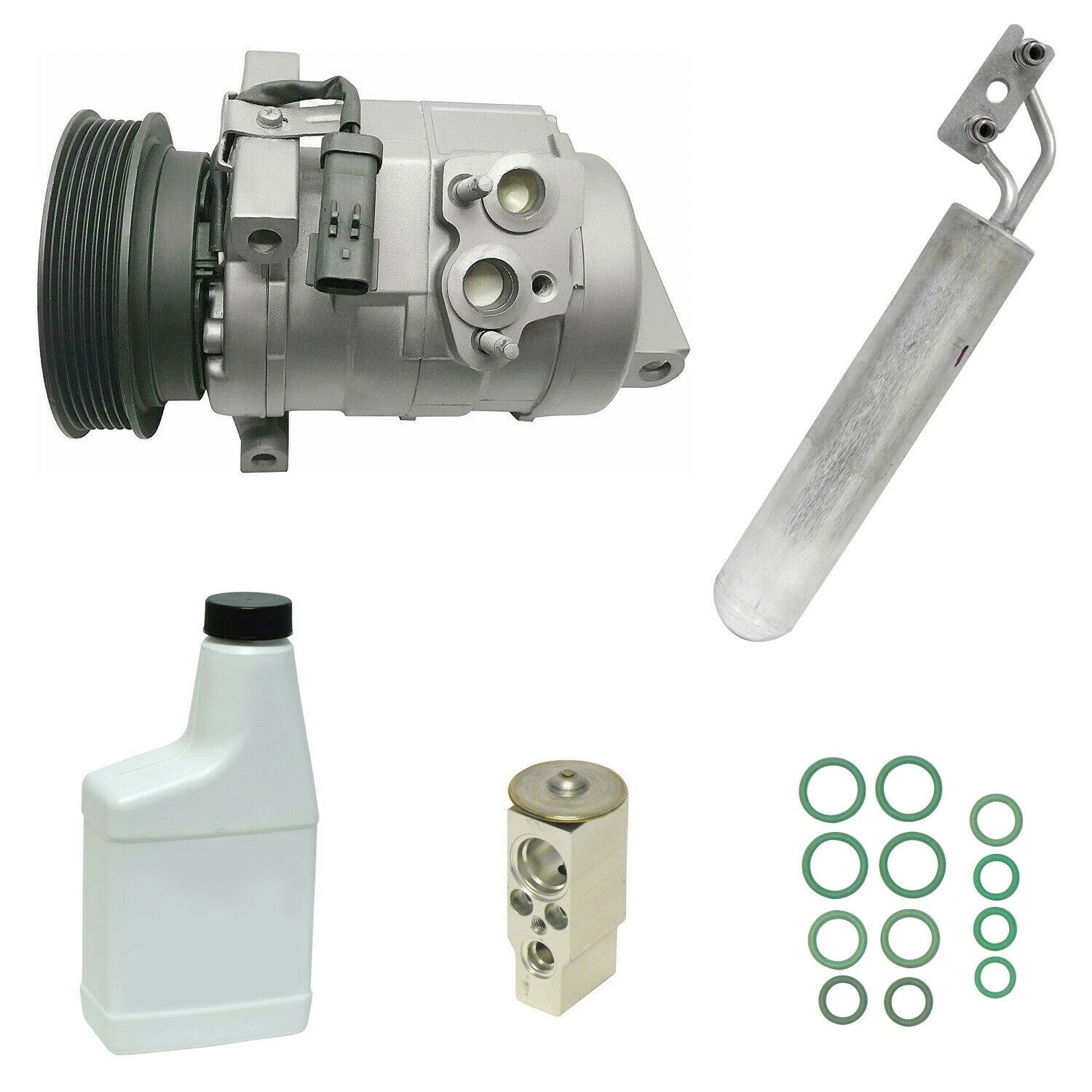 AC Compressor Kit OEM Replacement for Dodge Charger Magnum 2006–2010