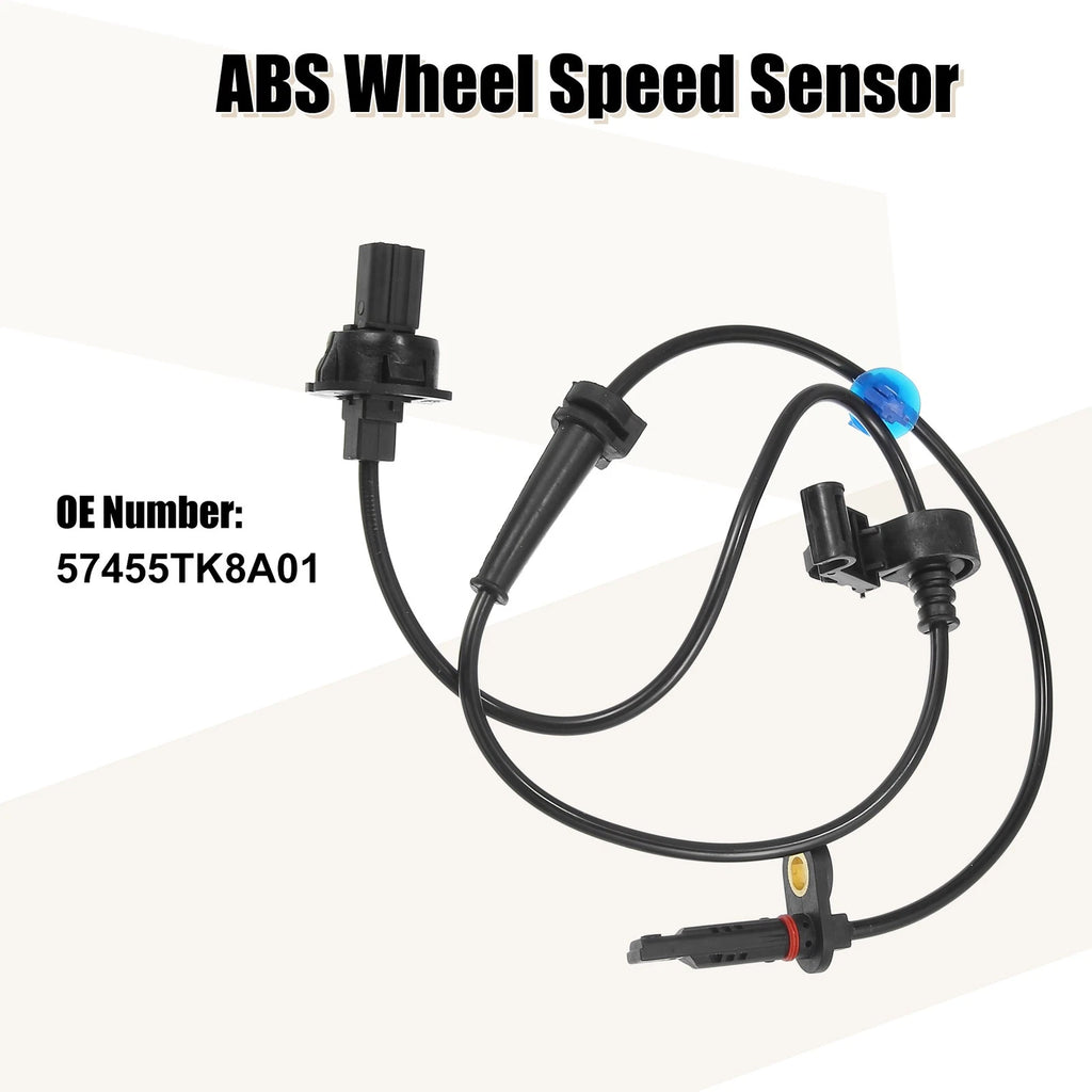 Front Left ABS Sensor No. 57455TK8A01 for Honda Odyssey (2011–2017)
