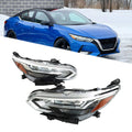 LED Black & Chrome Headlights for Nissan Sentra SR (2020–2022)