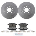 Set of 2 Bosch Rear 325mm Disc Brake Rotors & Ceramic Pads for Mazda CX-9 (2007–2015)