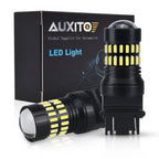 2X 48-SMD 3157 3057 4057 White Backup Reverse LED Lights for Vehicles