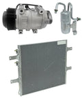 AC Compressor Kit With Condenser for Dodge Ram 2500 5.9L (2009–2009)