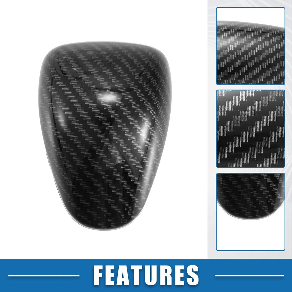 Gear Shifting Knob Cover Trim for Honda Accord Sedan (2013–2017) Carbon Fiber