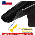 Smoke Headlight Taillight Fog Light Tint Film for Universal Vehicles (12"x72")