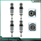 Set of 4 Fuel Injectors for Nissan Frontier (2005–2020) 2.5L