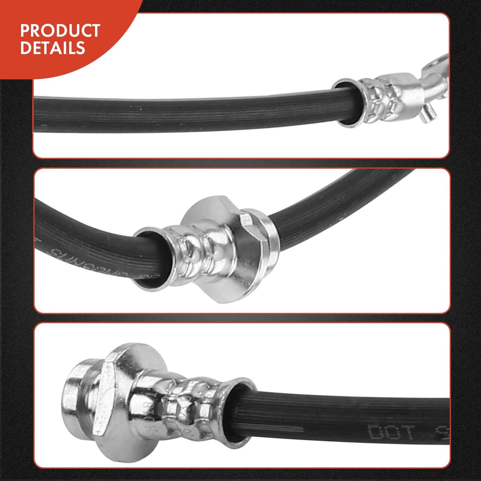 Front Left Brake Hydraulic Hose for Nissan Versa (2009–2011)