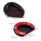 Kickstand Enlarger Plate Pad for Triumph Bonneville Bobber T100 T120 (2018–2020)