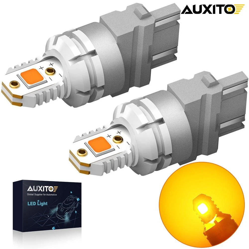 2X Amber Turn Signal Light 3157 LED Bulb for Ford F150 F250 F350