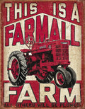 Vintage Replica Tin Metal Sign for Farmall International 400 (2001)