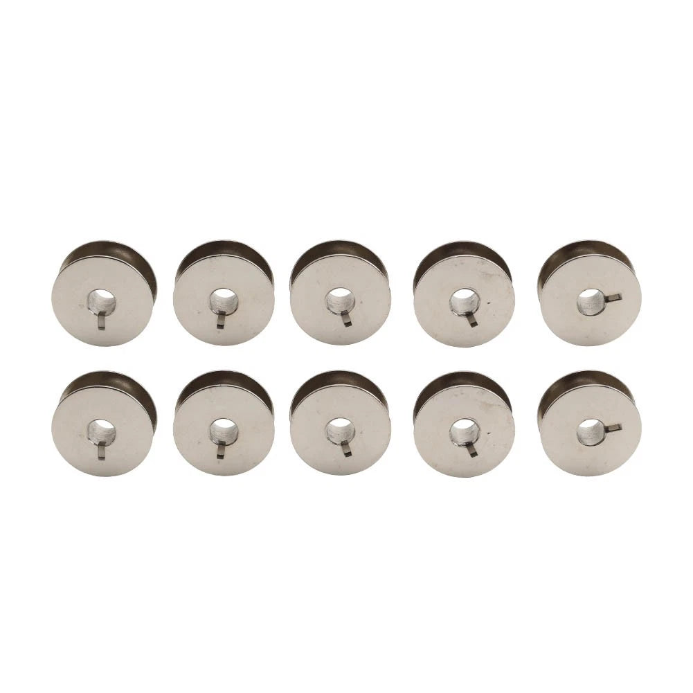Set of 10 Bobbins for PFAFF 545 / 1245, ADLER 167 (#18339A, #167180A)