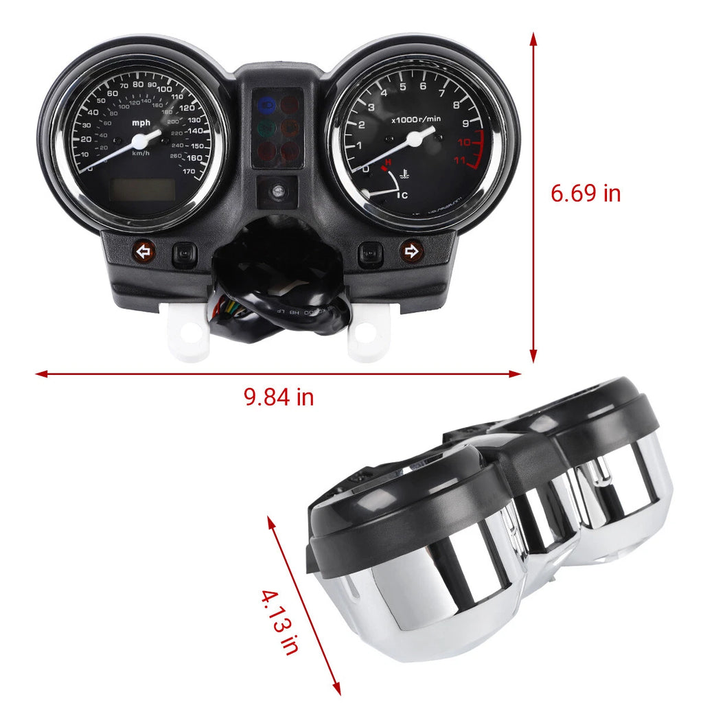 Speedometer Tachometer Gauge Cluster for Honda CB900 Hornet 900 CB919F (2002–2007)