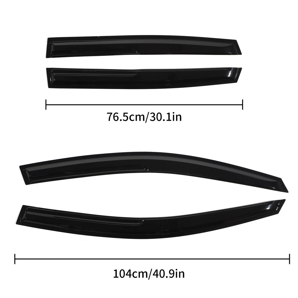Window Vent Visor Rain Guards for Honda CR-V (2012–2016)