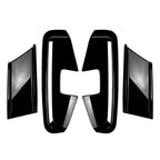 Black Front Bumper Air Vent Spoiler for BMW 4 Series G22 G23 M Sport (20-24)