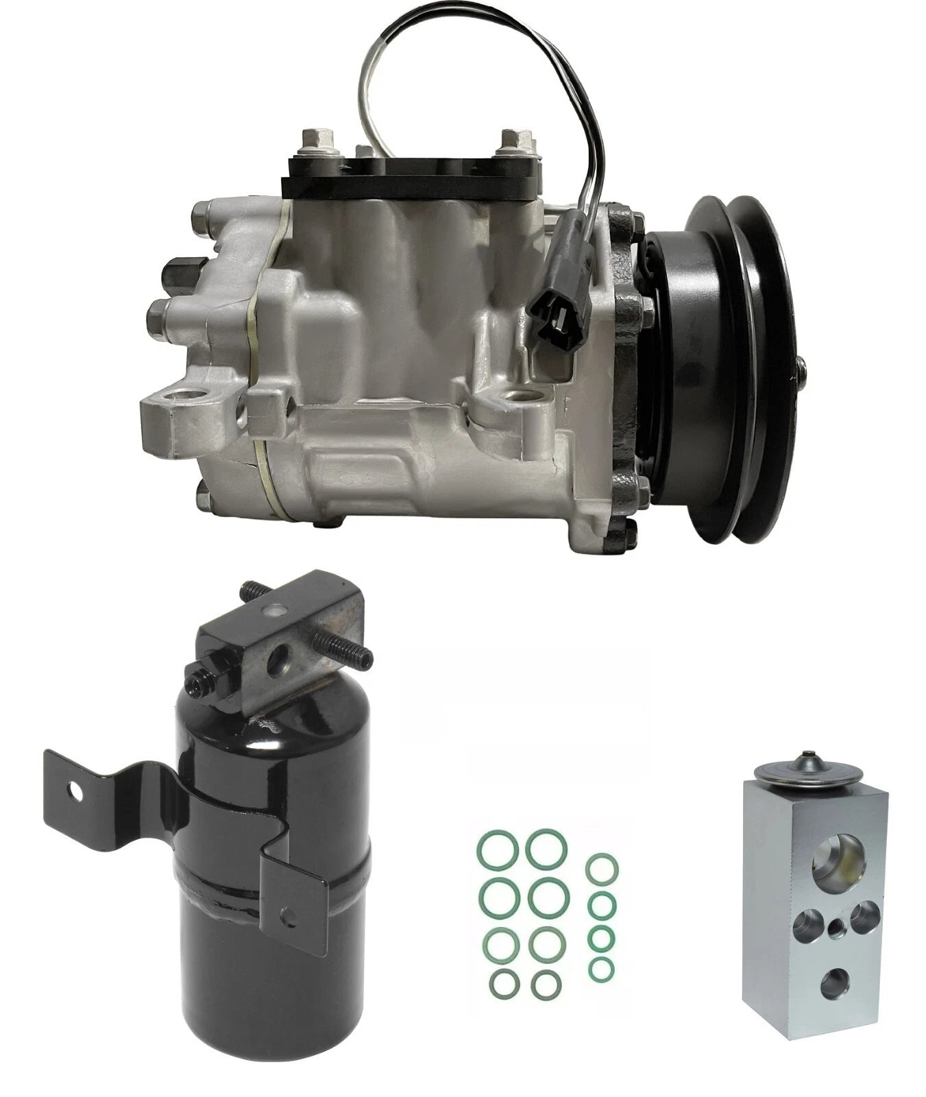 AC Compressor Kit Replacement for Dodge Shadow 2.2L 2.5L (1988–1995)
