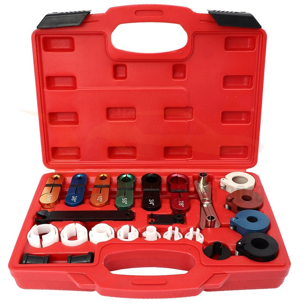 Set of 22 Car Air Conditioning Line Disconnect Tools for Various Models