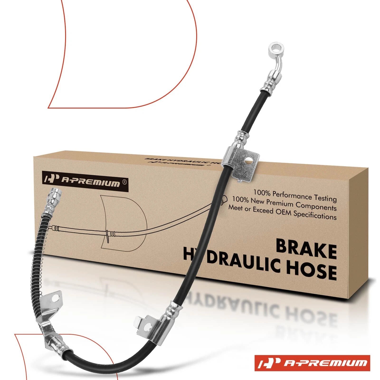 Front Driver Brake Hydraulic Hose for Kia Amanti (2004–2006)