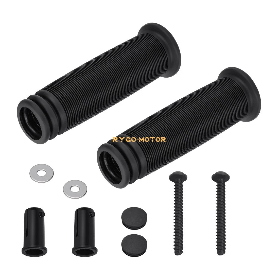 Handlebar Grips w/ Hex Screw Insert Kit for Sea-Doo GSX GTS GTX SPX GTI XP HX (1996–2004)