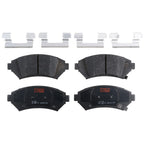 Set of 4 Disc Brake Pads for Buick LeSabre (2004–2005)