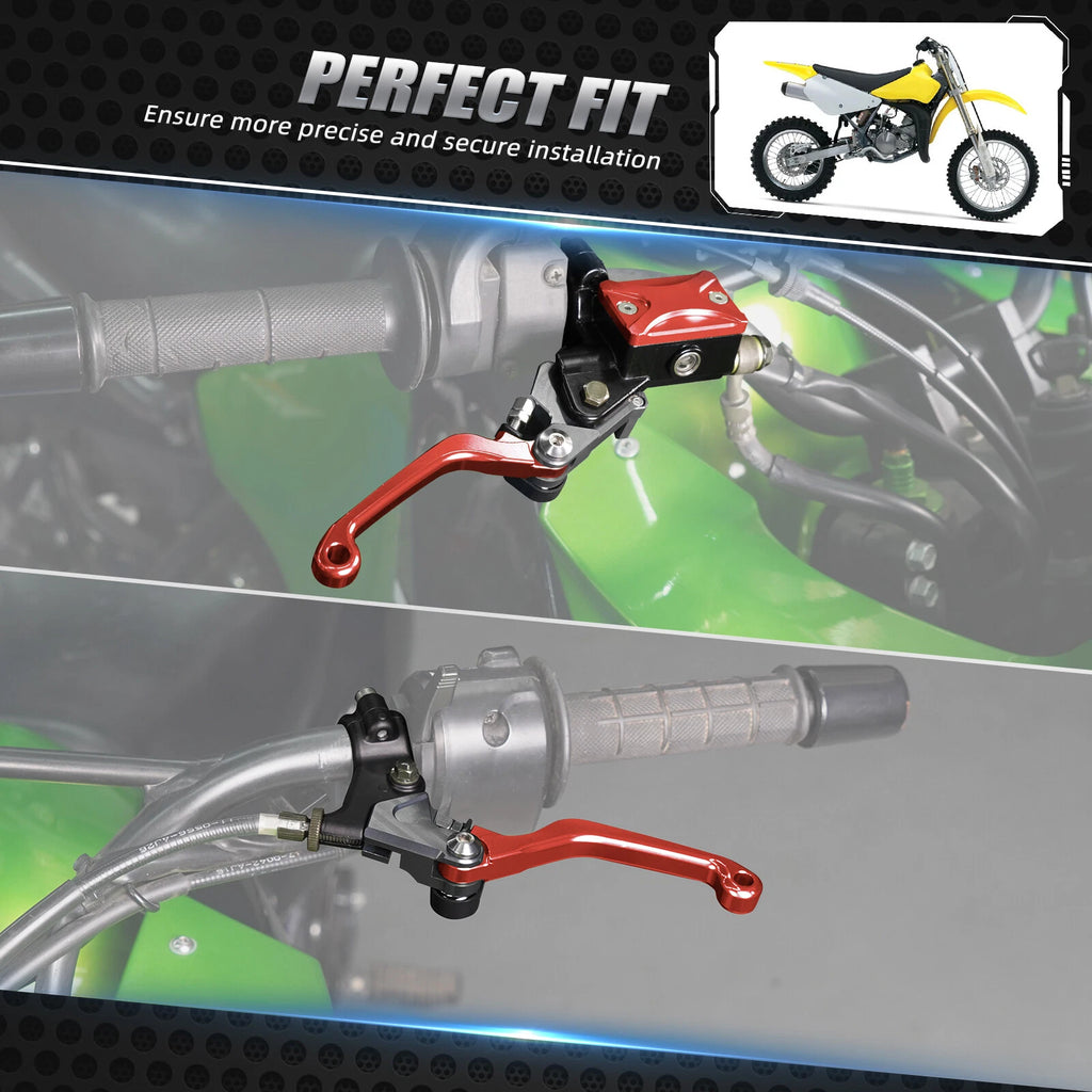 7/8" Hydraulic Brake & Cable Clutch Levers for Honda CR125R CR250R CRF250 CRF450