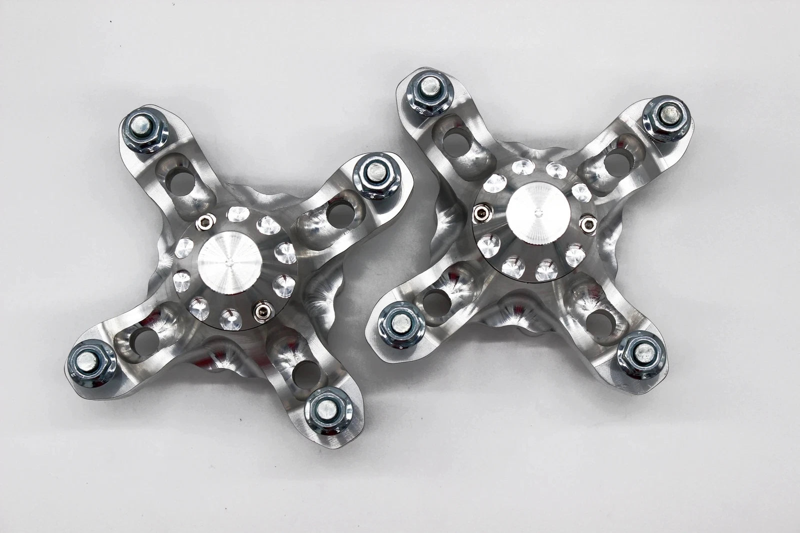 Set of 2 Billet Front Wheel Hubs for Honda TRX450R (2004–2005)