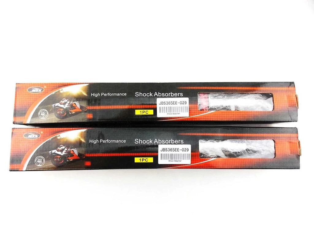 365mm JBS Red/Chrome Shock Absorbers for Honda XL175