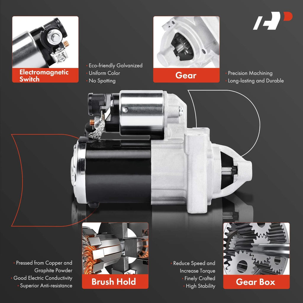 Starter for Chevy Silverado 1500, GMC Sierra 1500 (2014-2018)