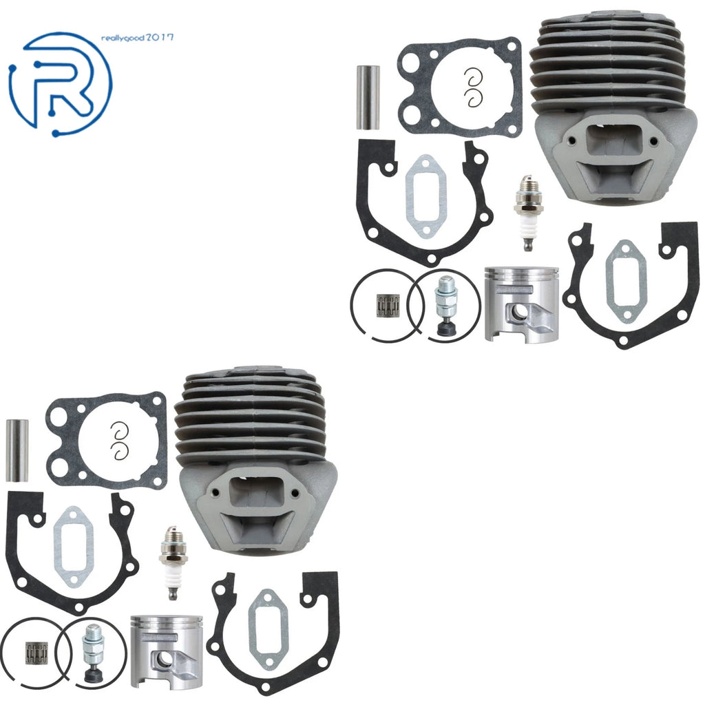 2 Cylinder Piston Gaskets Kit for Husqvarna K750 K760 (Older)