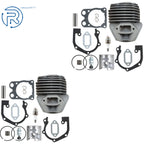2 Cylinder Piston Gaskets Kit for Husqvarna K750 K760 (Older)