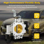 High Flow Throttle Body for Jeep Grand Cherokee Wrangler 4.0L