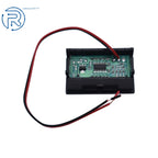 3X Blue LED Voltage Meter Voltmeter Panel for DC 4.5-30V