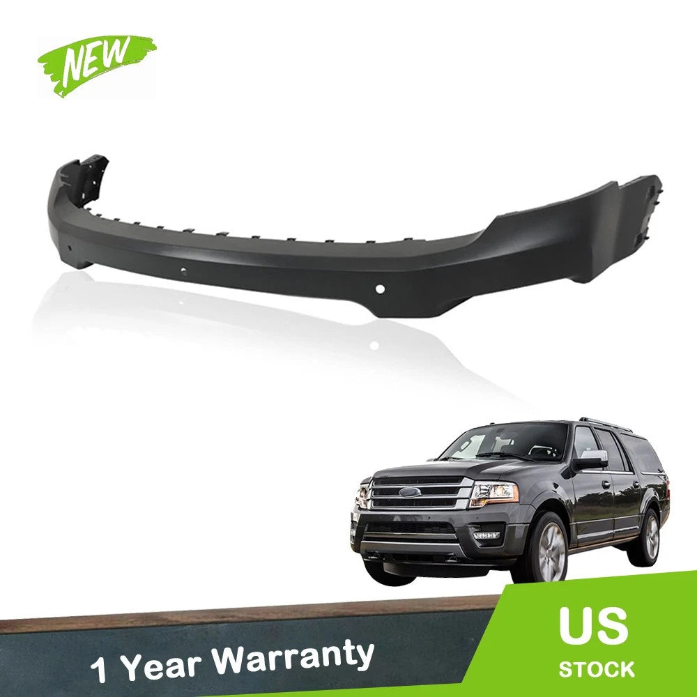 Front Upper Bumper Cover for Ford Expedition (2015–2017) with Sensor Hole