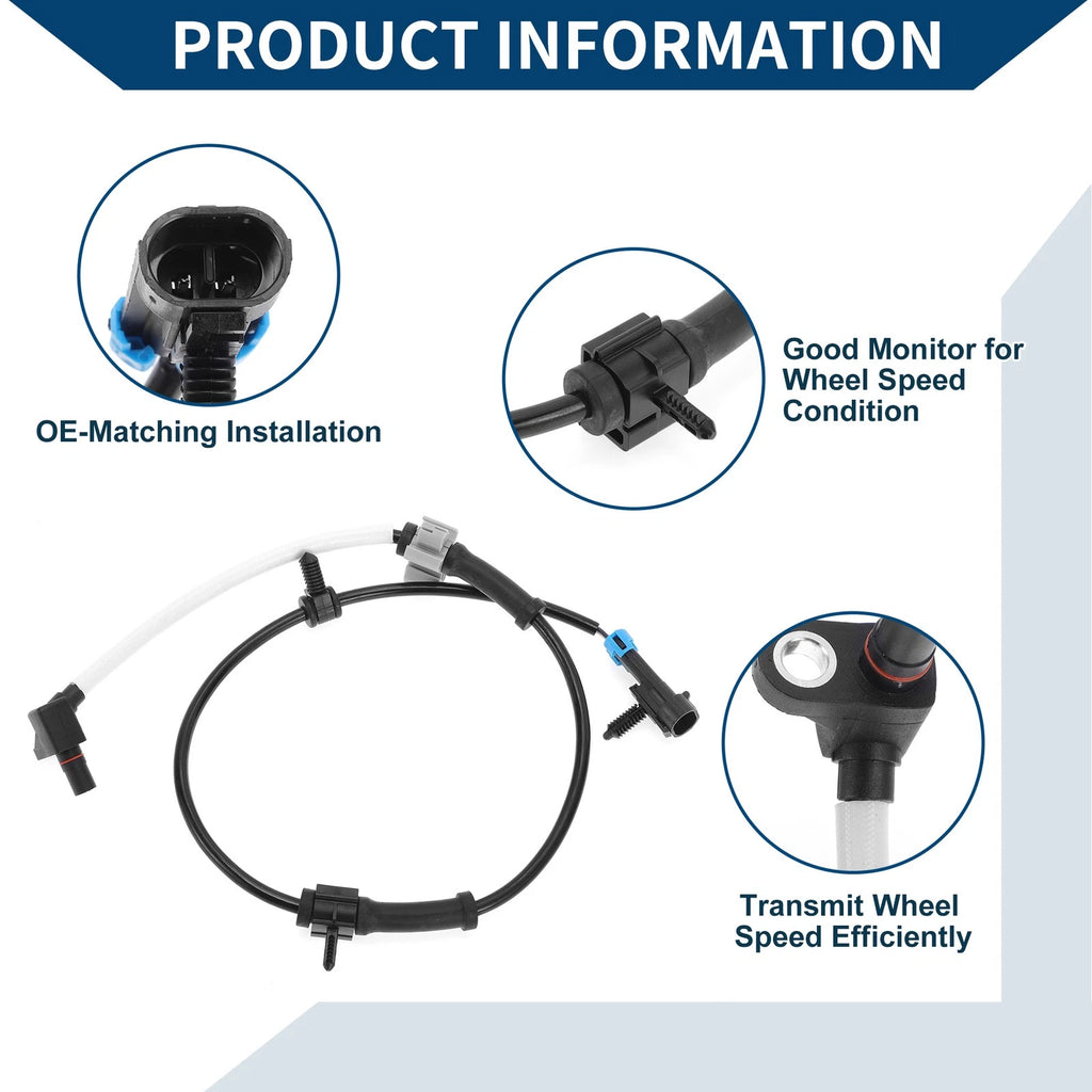 ABS Wheel Speed Sensor No. 23144527 for Chevrolet Express 2500 (2003–2023)