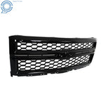 Gloss Black Front Upper Grille for Chevrolet Silverado 1500 (2014–2015)