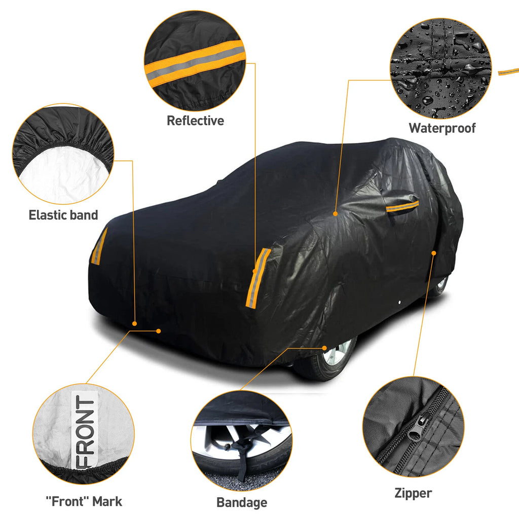 Full Car Cover for SUV (Waterproof, UV Resistant)