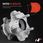 2X Rear Wheel Hub & Bearing Assembly for Nissan Rogue (2008–2013)