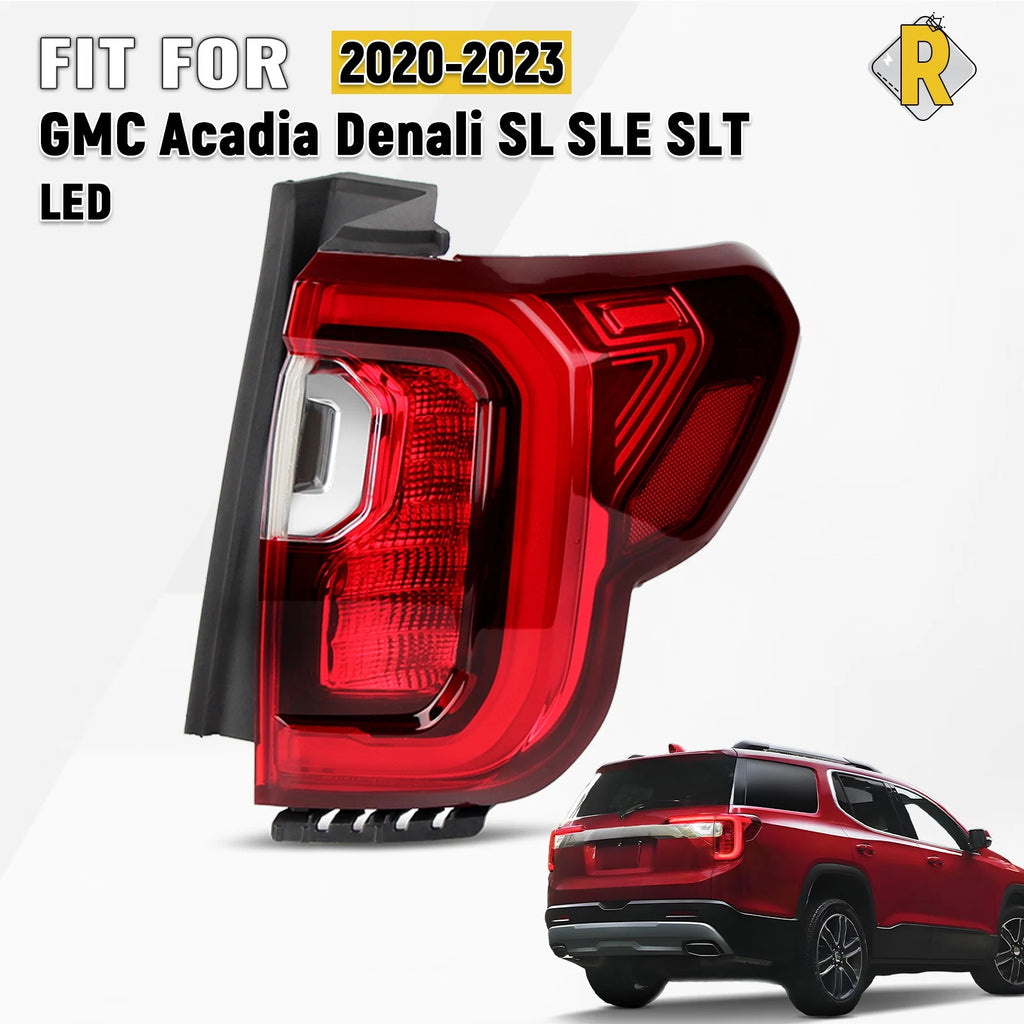 LED Tail Light Outer Right Passenger for GMC Acadia Denali SL SLE SLT (2020–2023)