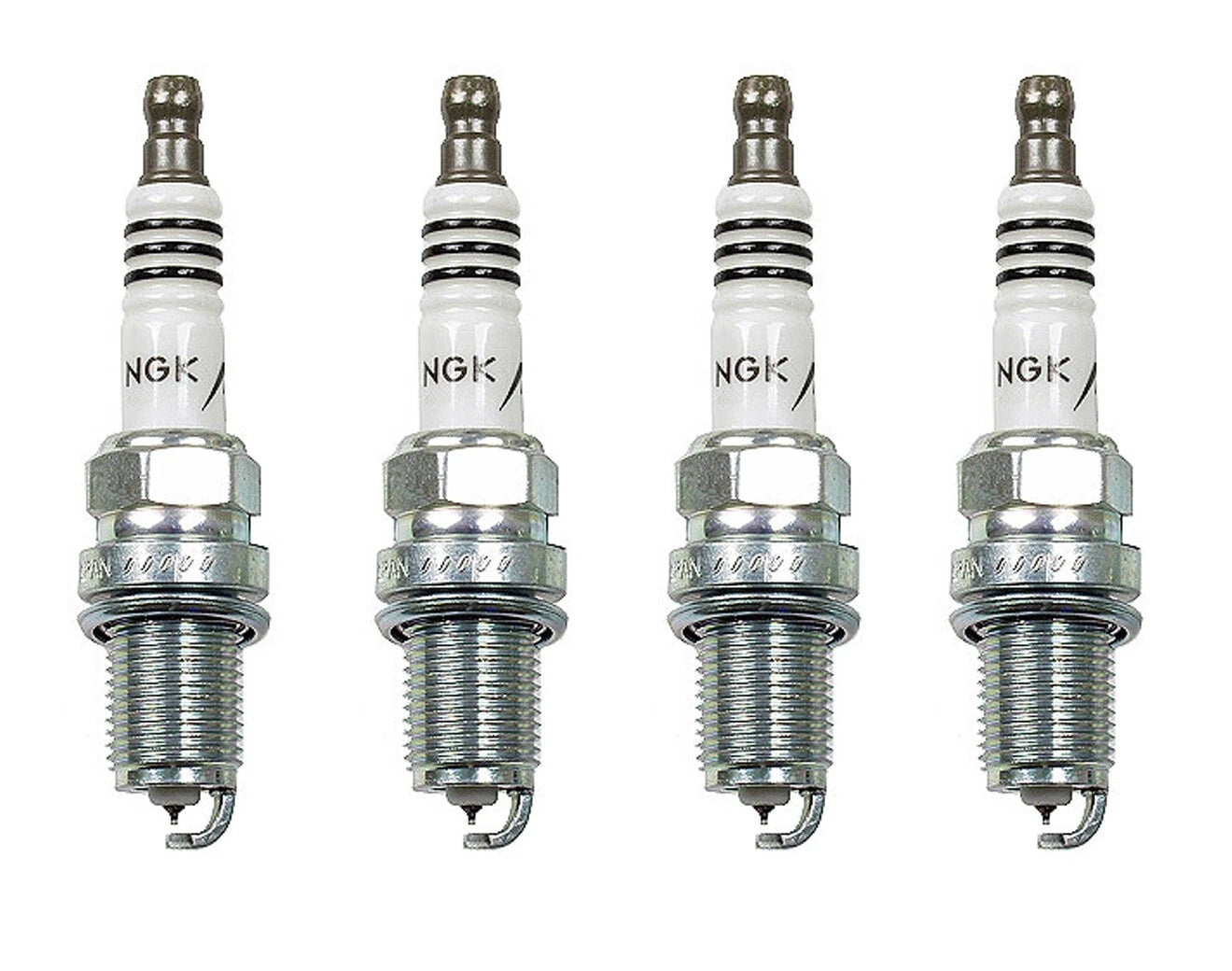Set of 4 NGK BKR5EIX / 6341 Iridium IX Spark Plugs for Performance